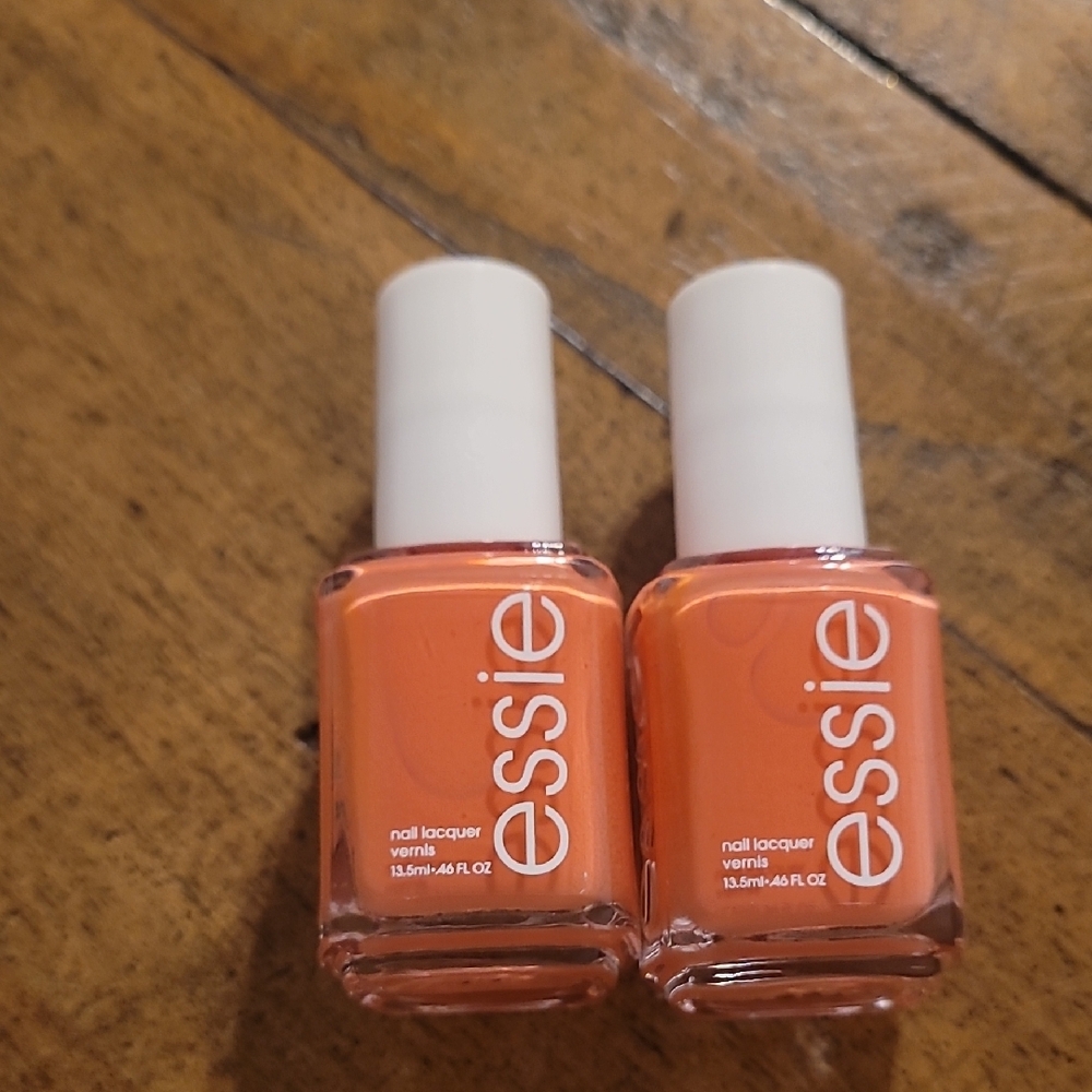 Essie Vibrant Orange Nail Polish Duo
